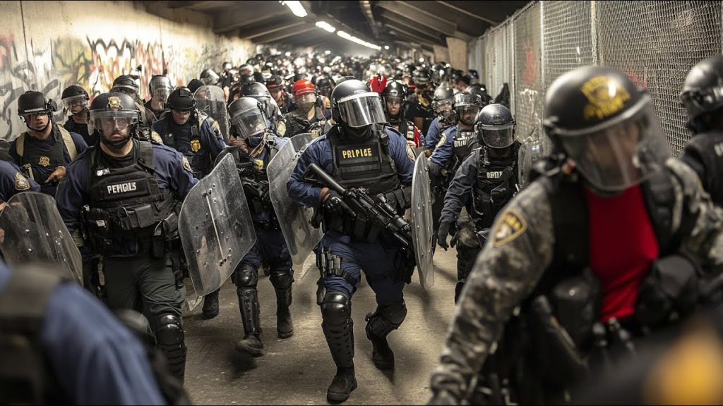 Desperate Police Flood NYC’s Subway… As Homelessness Rages