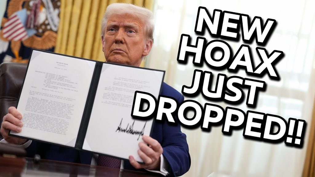 NEW TRUMP HOAX JUST DROPPED!!