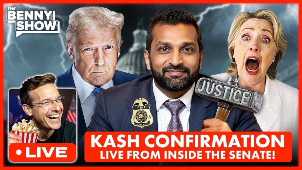 LIVE Right Now from Inside the Senate, Kash Patel CONFIRMED as FBI Director