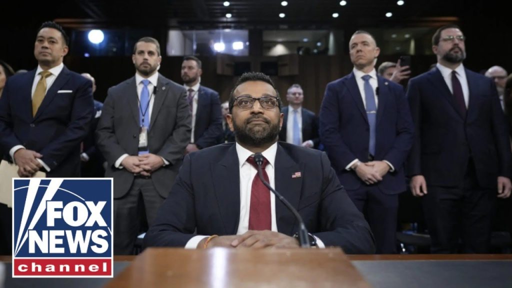 Vice President JD Vance attends the swearing-in of Kash Patel as FBI director