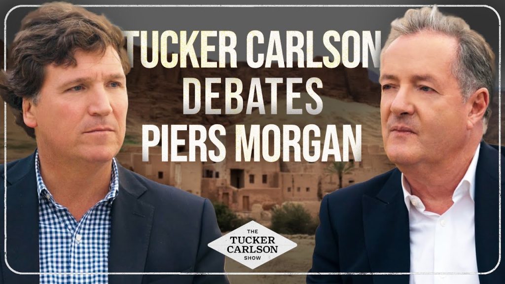 Tucker & Piers Morgan Debate Foreign Aid, Hate Speech, NATO, Gun Control, & Is Zelensky a Dictator?