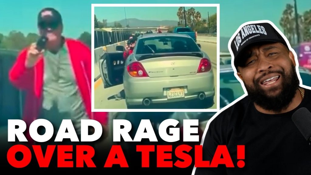 Road Rage OVER Driving Tesla On FREEWAY Goes HORRIBLY WRONG…
