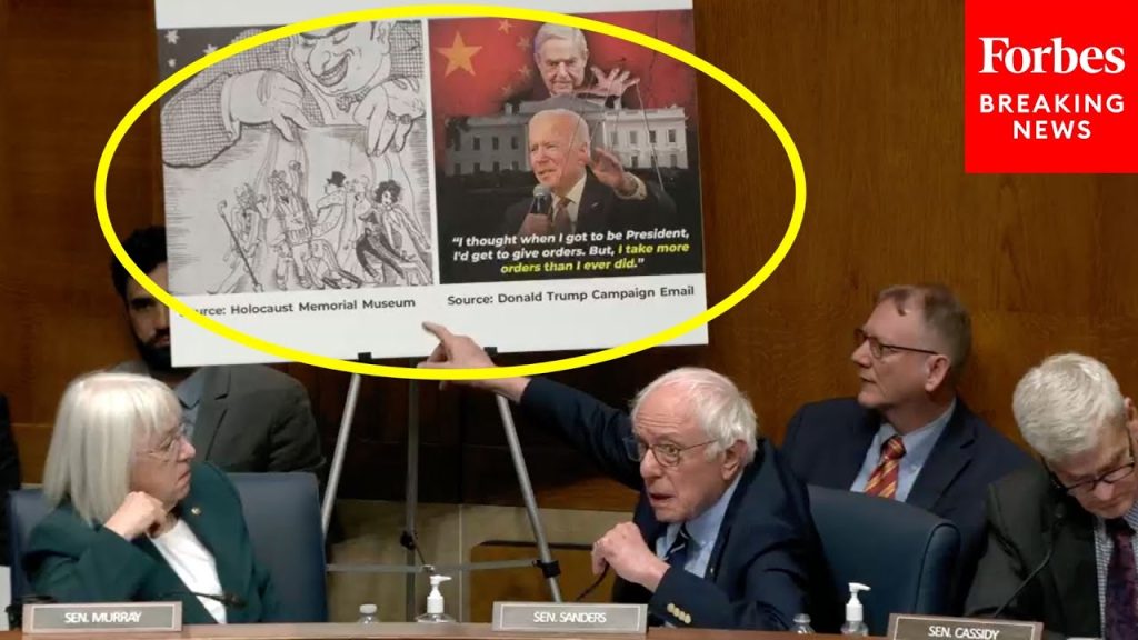 Bernie Sanders Compares Graphic From Trump Campaign Email To Holocaust-Era Antisemitic Propaganda