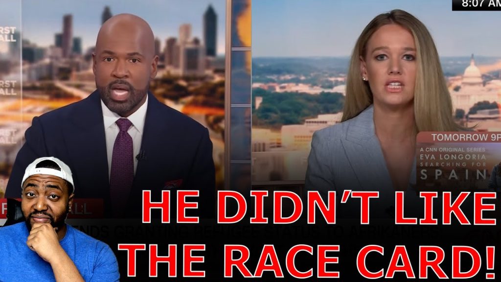 Black CNN Anchor TRIGGERED As Trump Official CALLS HIM OUT For Raging Over White African Refugees!