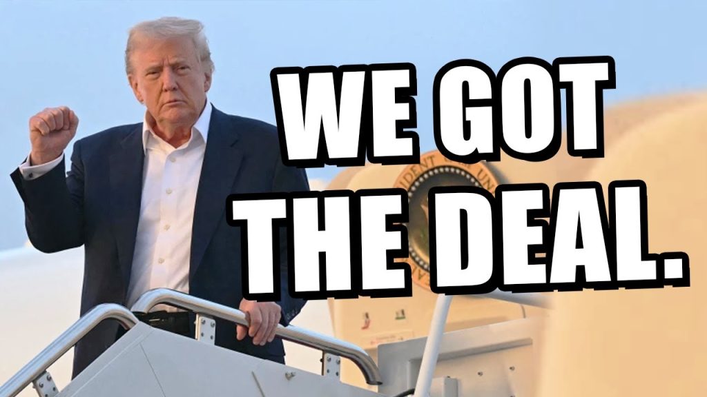 Trump walks out with a massive FREAKIN DEAL!!! Trump walks out with a massive FREAKIN DEAL!!!