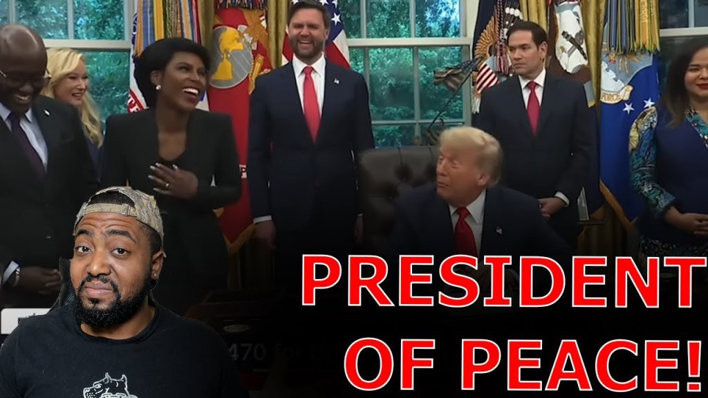 Beautiful Reporter LEAVES TRUMP STUNNED After She Praises Him For Peace Deal TO END African War!