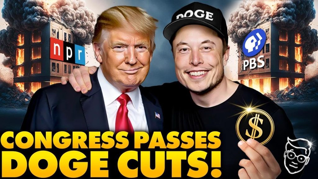 Congress Officially Passes DOGE Cuts, Defunds USAID, NPR and PBS | Libs in DC Panic: ‘It’s Over’