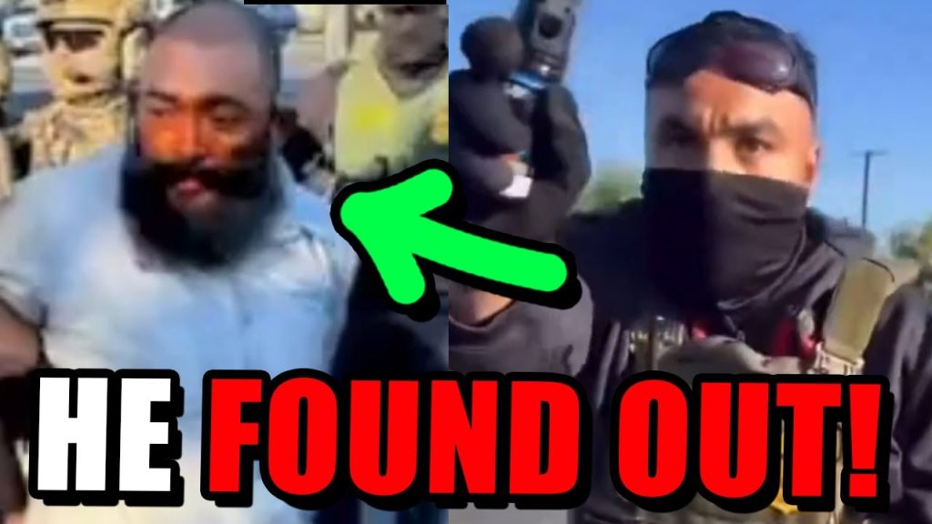 Anti ICE idiot FAFOs in the FUNNIEST way