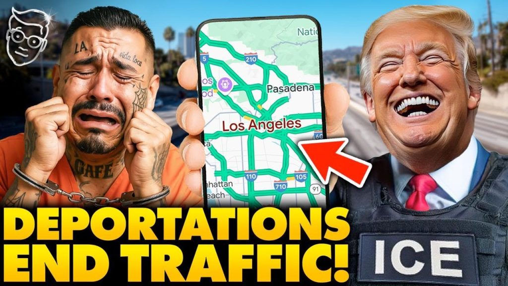 MIRACLE: Trump’s Mass Deportations Are Solving Los Angeles’ Traffic | Illegal Aliens Gone…