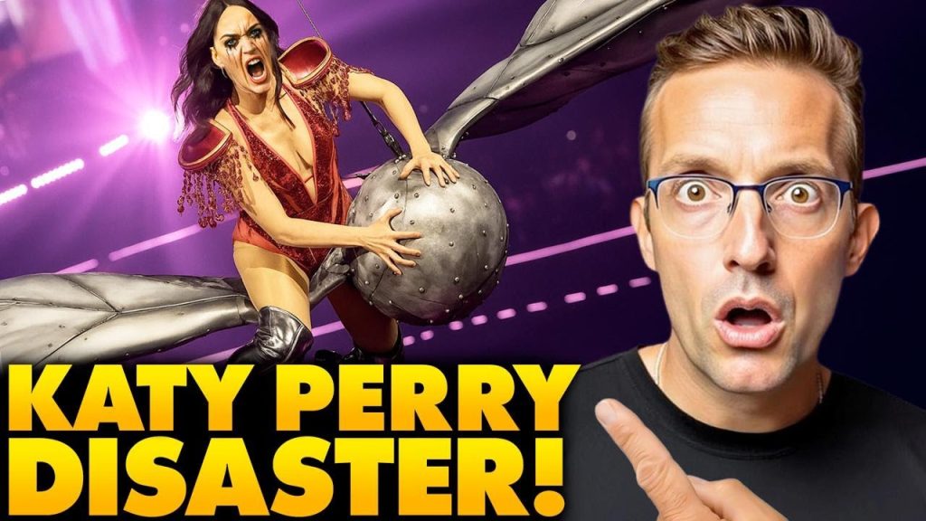Astronaut Katy Perry SCREAMS As Prop Malfunctions Sending Her Free-Falling! Crowd Gasps, Humiliation