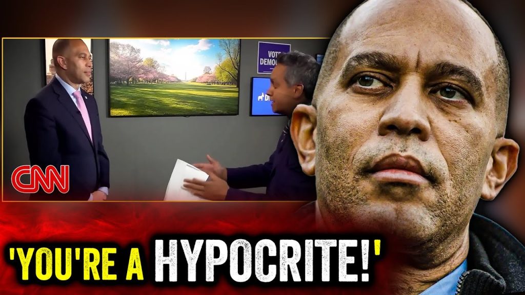 Hakeem Jeffries Just RAGE QUIT on Live TV!!!