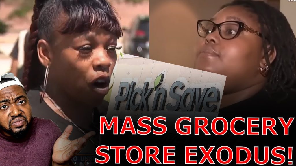 WOKE Residents PROTEST Grocery Store MASS EXODUS From Liberal City Due To RAMPANT Shoplifting!