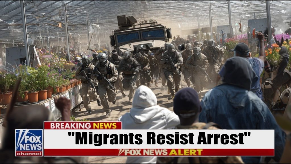 Migrants ‘Ambush’ ICE… as Illegal Greenhouse Gets Raided Migrants ‘Ambush’ ICE… as Illegal Greenhouse Gets Raided