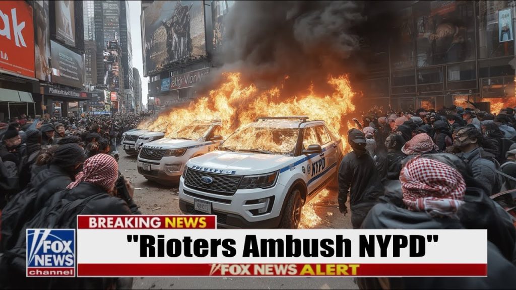 NYC Rioters ‘Ambush’ Police… as Communist Mayor Takes Over