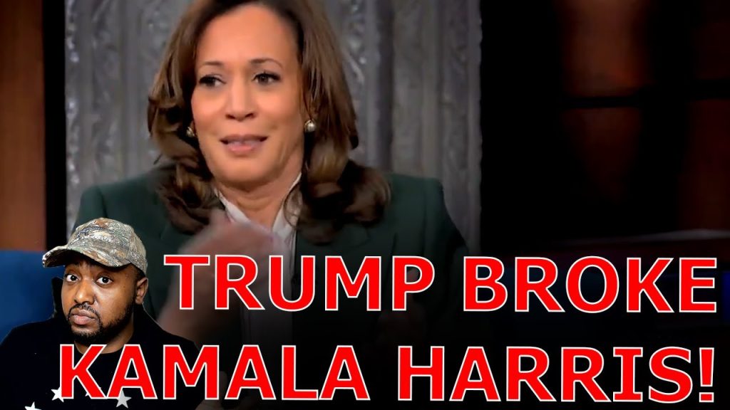 CLUELESS Kamala Harris ROASTED As SHE ADMITS DEFEAT TO TRUMP BROKE HER To Stephen Colbert!
