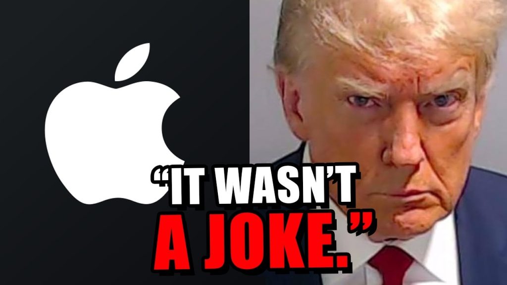 Apple just learned he was serious. Apple just learned he was serious.