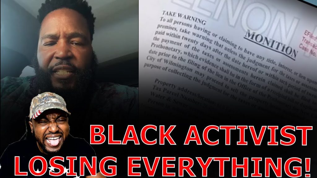 Black Activist BEGS FOR DONATIONS & PROTESTS TO SAVE His WOKE SCHOOL From AUCTION After Going BROKE!