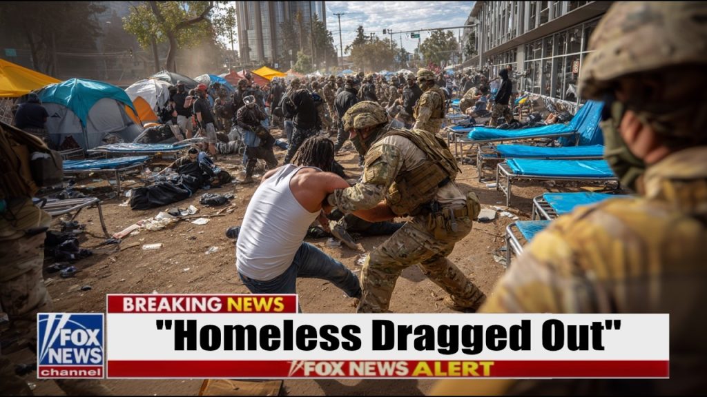 Homeless HORDE ‘Digs In’… as Trump’s ‘Removal Unit’ LEVELS DC Vagrant Village