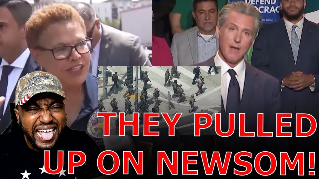 Democrats LOSE IT Over ICE RAID ARRESTING Illegals Outside Newsom Election Rigging Press Conference!