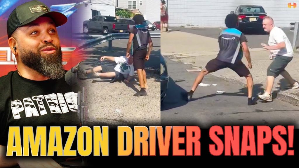 Amazon Customer Catches A Quick Fade From Amazon Driver Amazon Customer Catches A Quick Fade From Amazon Driver