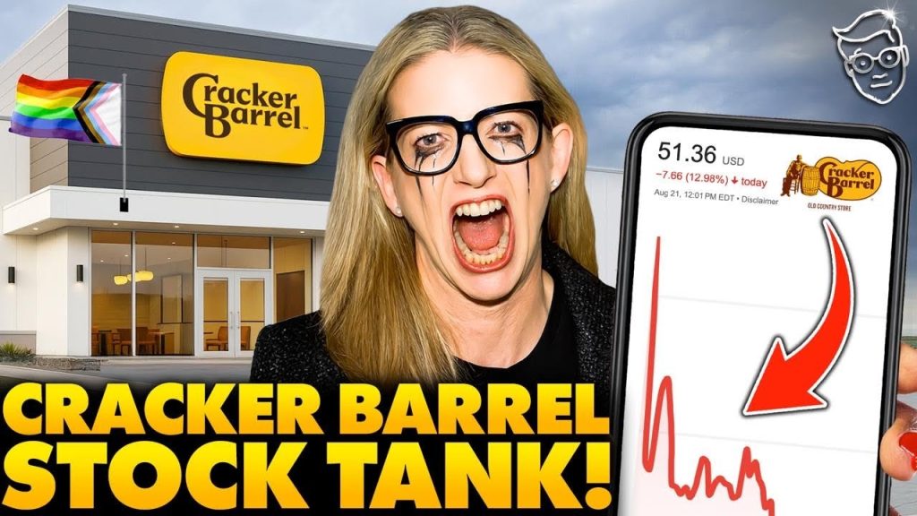 YIKES: Cracker Barrel Stock COLLAPSES After Woke Rebrand, Down 55% | Customers Boycott: ‘Fire CEO!’