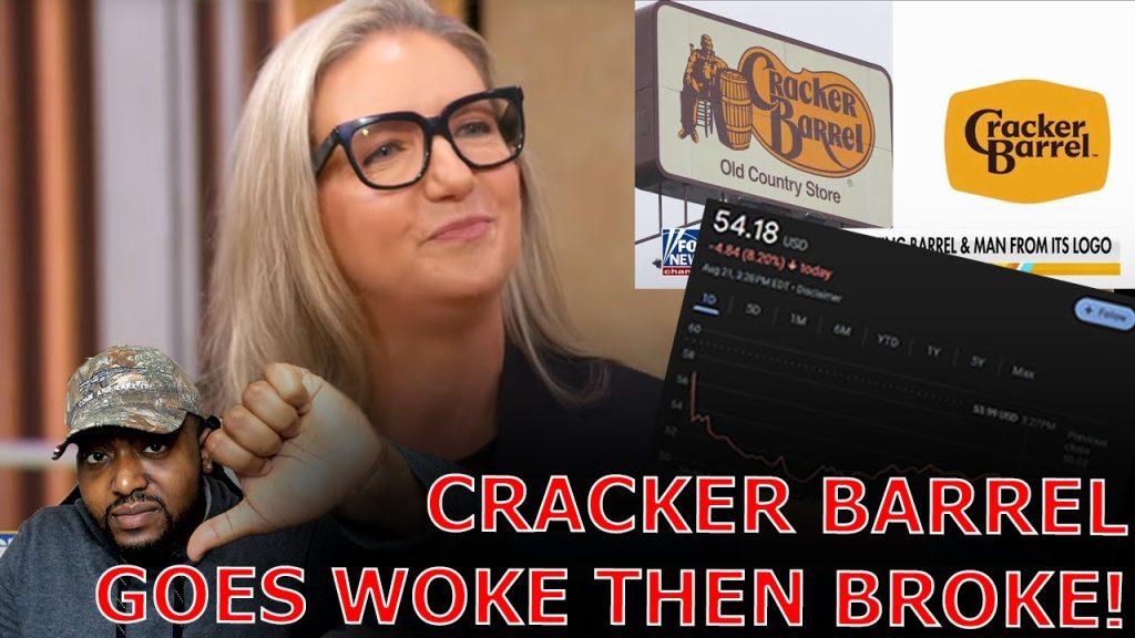 Cracker Barrel STOCK CRASHES As Liberal CEO WOKE Rebrand BACKFIRES After Massive Customer BACKLASH!