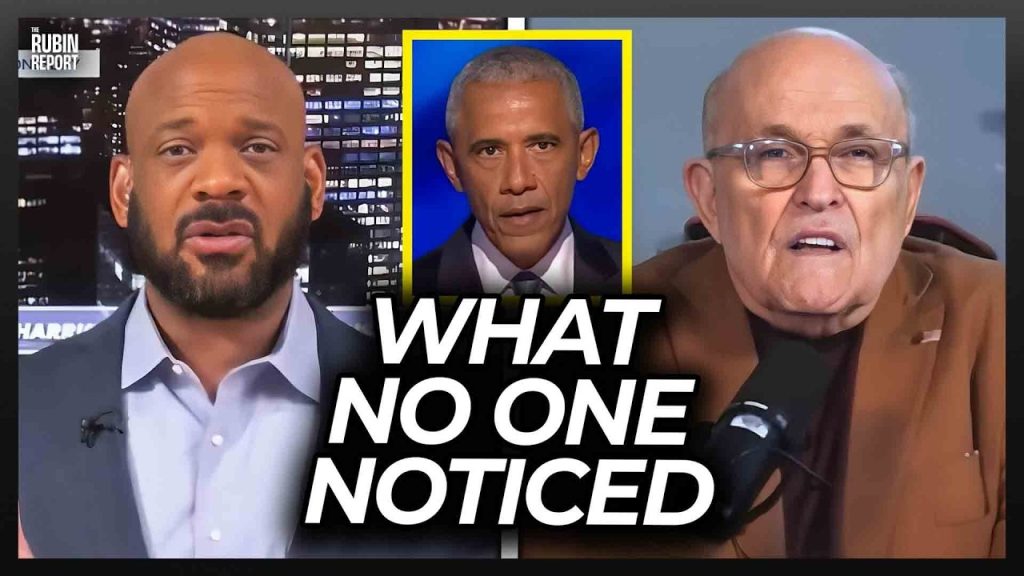 Rudy Giuliani Notices Something About the Obama’s Legal Problems No One Noticed