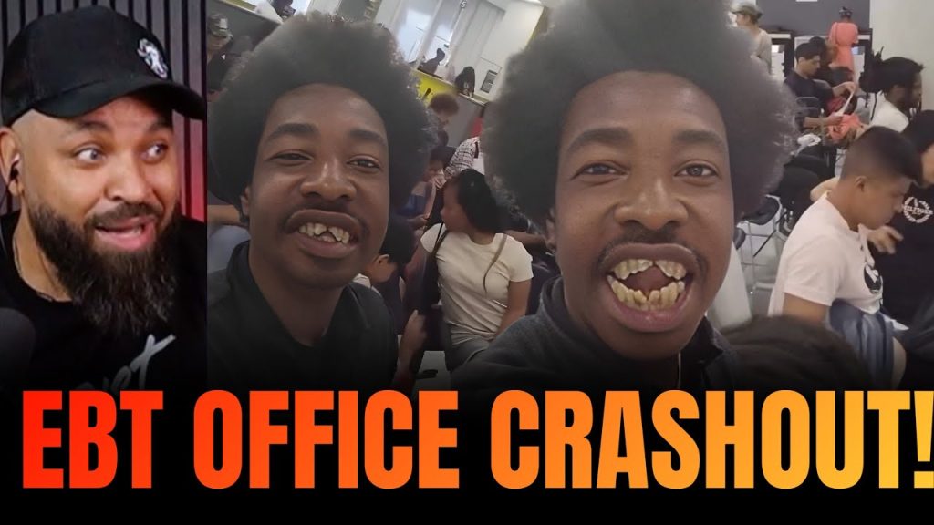 Trump Causes Rapper to EXPLODE in EBT Welfare Office over new requirements!