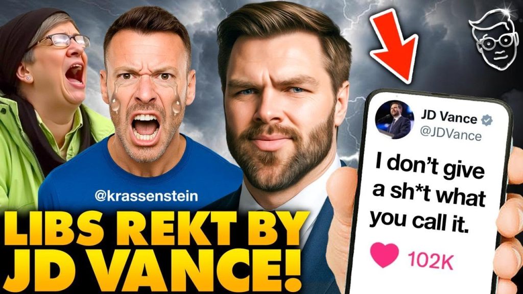 JD Vance Mic Drops Most NUCLEAR Response to Lib in History of the Internet | ‘I Don’t Give A S***’