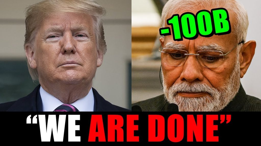 Trump CUTS TIES with the Indian Regime. Trump CUTS TIES with the Indian Regime.