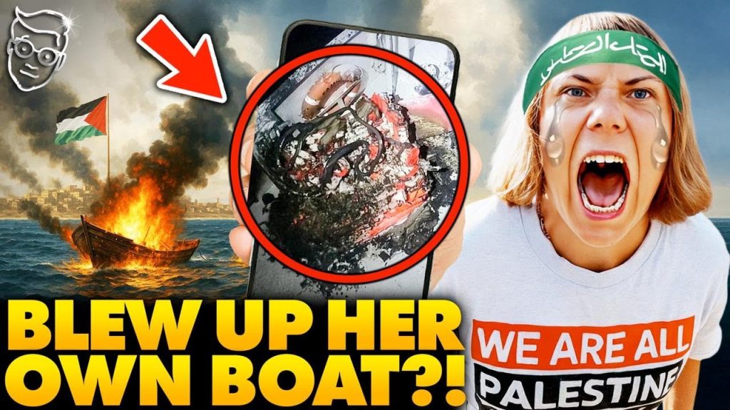 HOAX: Greta Set FIRE to Her Own BOAT For Publicity?! Caught Staging FAKE ‘Attack’ | Video Evidence…