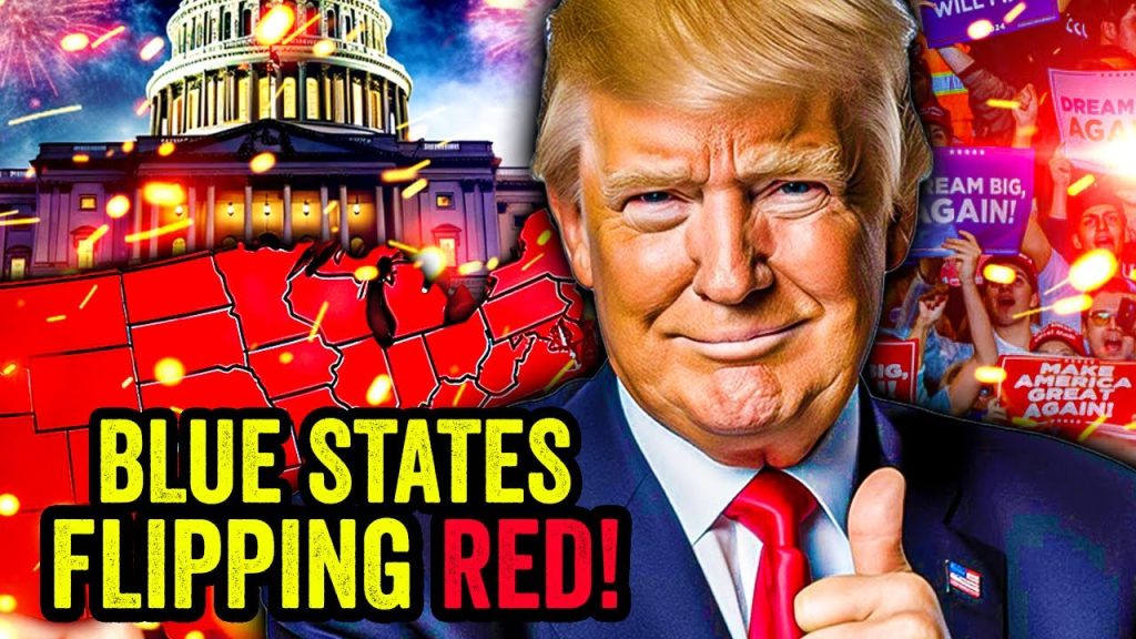 You Won’t BELIEVE Which Blue States Are TURNING RED in Massive MAGA Victory!!!