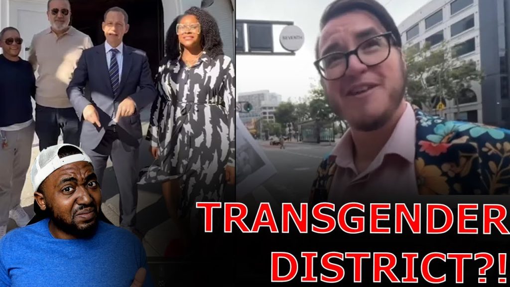 WOKE Democrat Mayor CELEBRATES Creating Historic Transgender District In Homeless Liberal City SLUM!