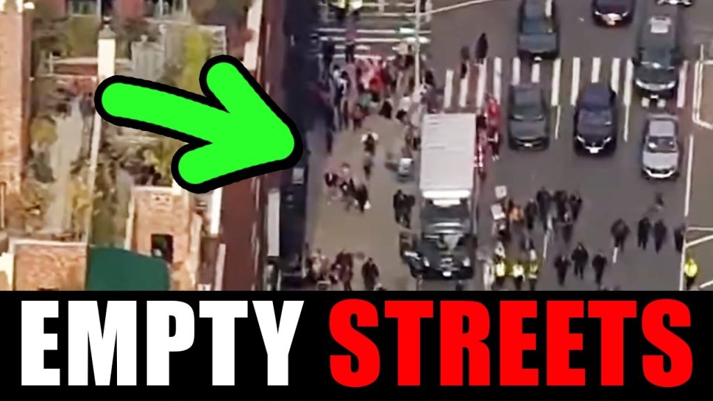 No one showed up to this “NO KINGS” rally!!