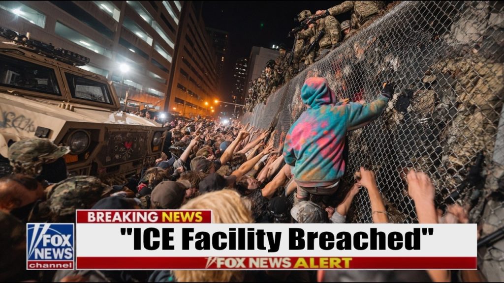 “PORTLAND MOB” Storms ICE HQ… ‘COMBAT’ Troops Respond With EXTREME FORCE