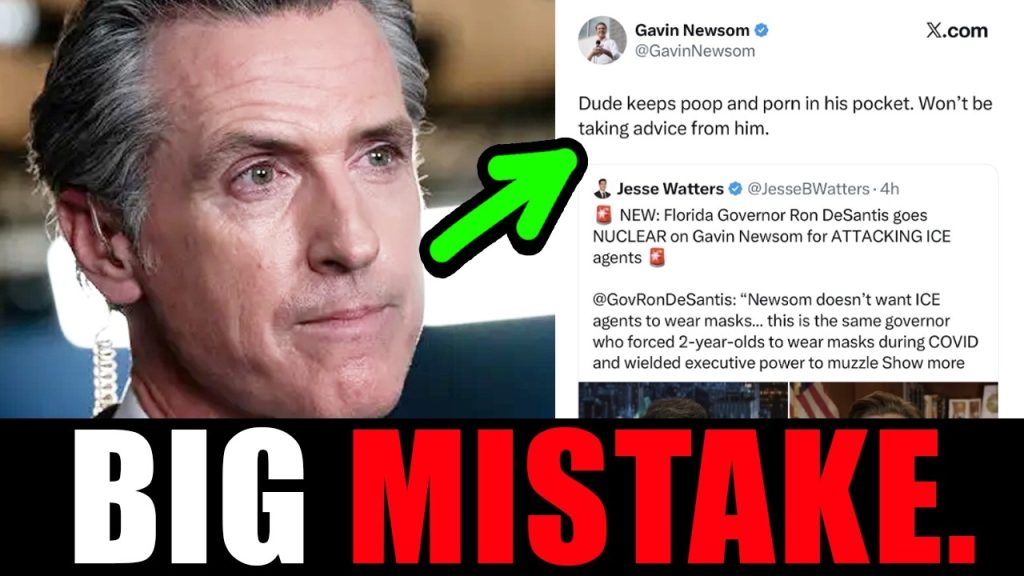 Gavin Newsom just ENDED his own career. Gavin Newsom just ENDED his own career.