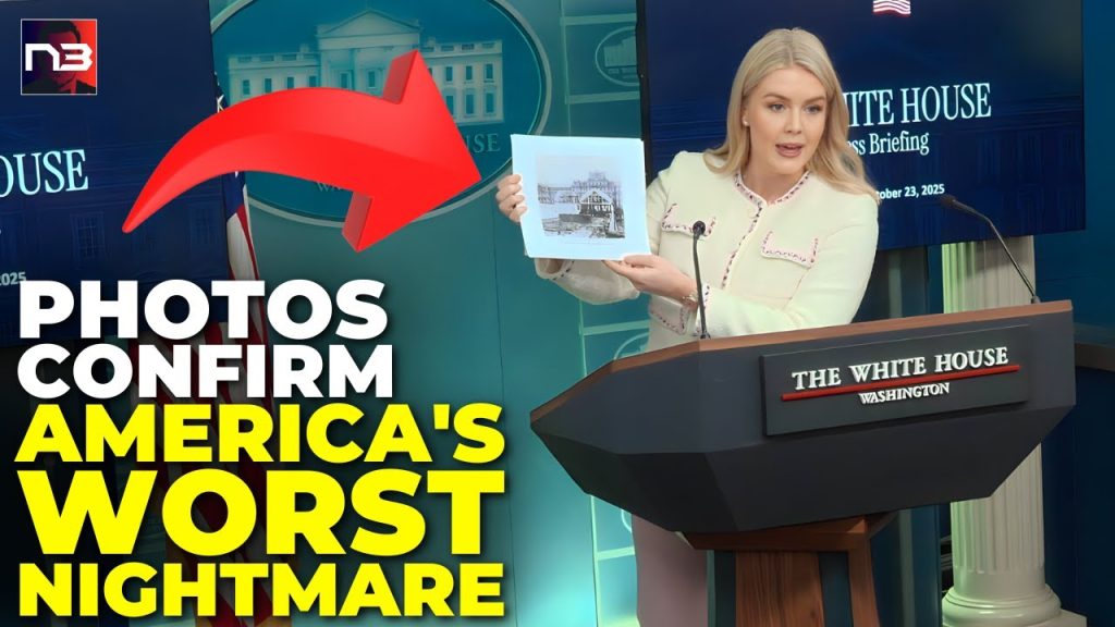 OMG! She Just Held Up THOSE Photos at the Podium – What They Show Will Make You SICK