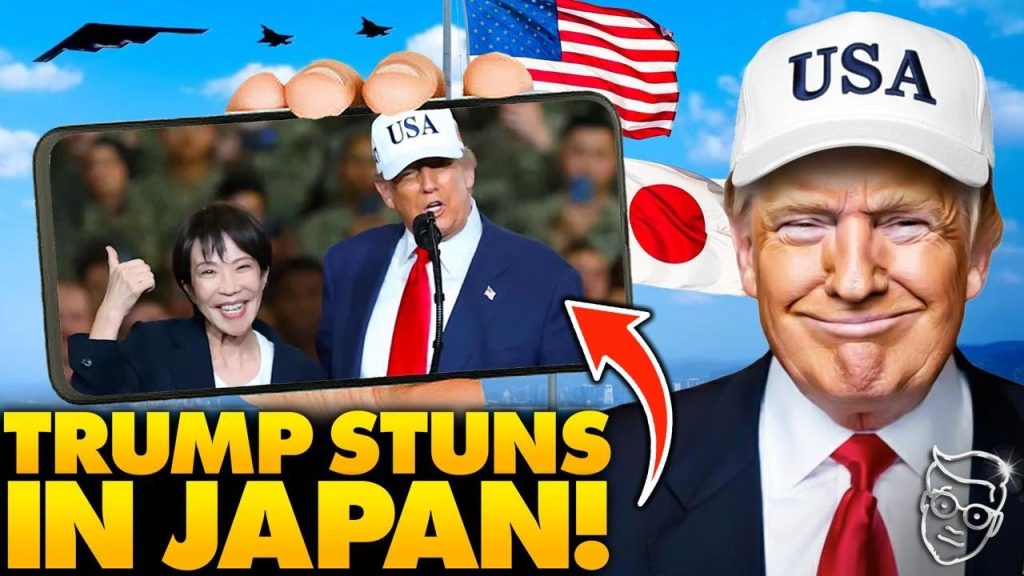 Trump’s INSANE Fighter Jet Entrance Makes Japanese Prime Minister ‘JUMP for Joy’ | U.S. Troops ROAR Trump’s INSANE Fighter Jet Entrance Makes Japanese Prime Minister ‘JUMP for Joy’ | U.S. Troops ROAR