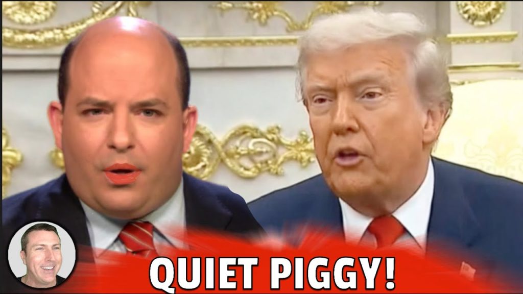Quiet Piggy! – Trump Loses It on Reporter Like Never Before – Brian Stelter Most Affected Quiet Piggy! – Trump Loses It on Reporter Like Never Before – Brian Stelter Most Affected
