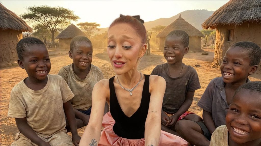 Heartwarming: These African Children Raised Money To Feed Ariana Grande