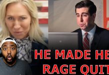 Marjorie Taylor Greene STORMS OFF Interview After Reporter Confronts Her Hypocrisy Attacking Trump!