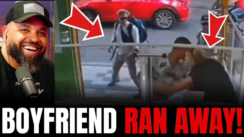 Boyfriend Runs Away in Fear as Girlfriend Is Robbed by Mugger 😳