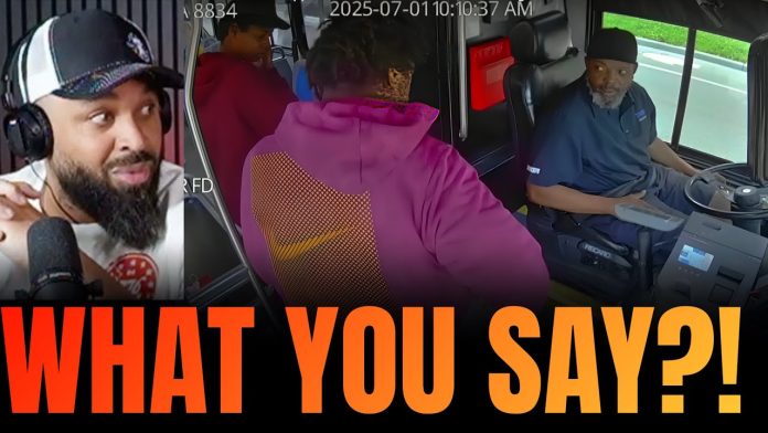 Homeless Man SQUARES UP to Bus Driver After Argument Then the UNBELIEVABLE Happens!