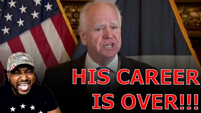 Liberals COPE AND SEETHE OVER Tim Walz DROPPING OUT Governor RACE After Somali Fraud Scandal!