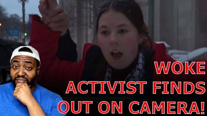 Woke Activist SHOCKED As She Is ARRESTED On Camera During Interview While Protesting Against Trump