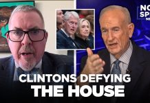 Bill O’Reilly on the Clintons Defying the House Bill O'Reilly on the Clintons Defying the House