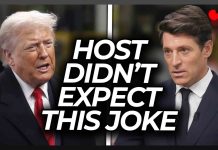 Host Gets Visibly Angry as His Trap for Trump Blows Up in His Face Host Gets Visibly Angry as His Trap for Trump Blows Up in His Face