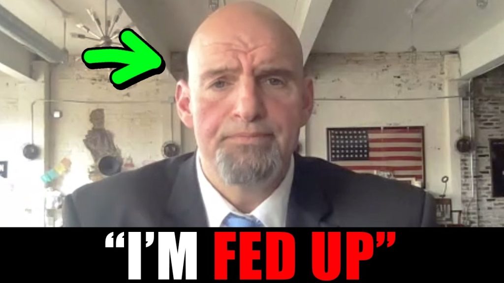 The Democrats have officially LOST John Fetterman!!!!!