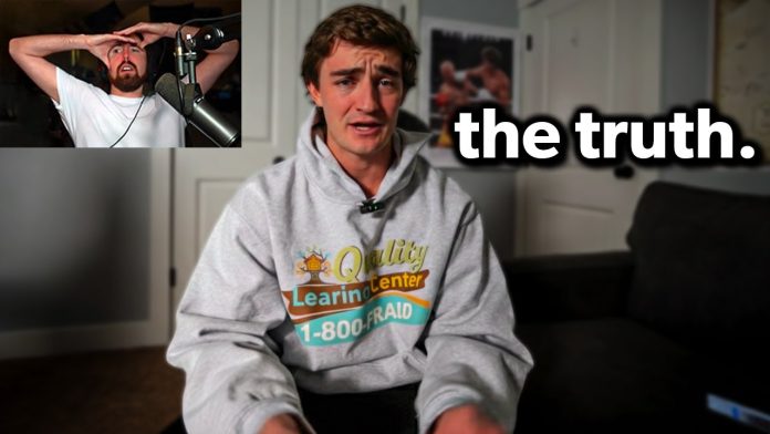 Huge youtuber just got caught in 4K..