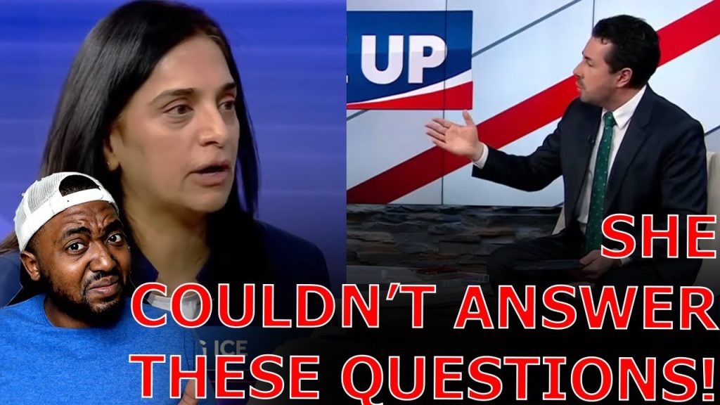 WOKE Democrat Senate Candidate FALLS APART After Reporter Confronts Her On DEMAND TO Abolishing ICE!